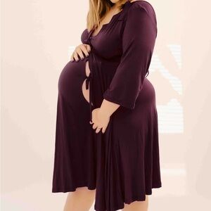 Lila Delivery and Postpartum Gown